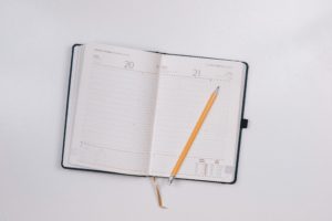 Social media scheduler journal