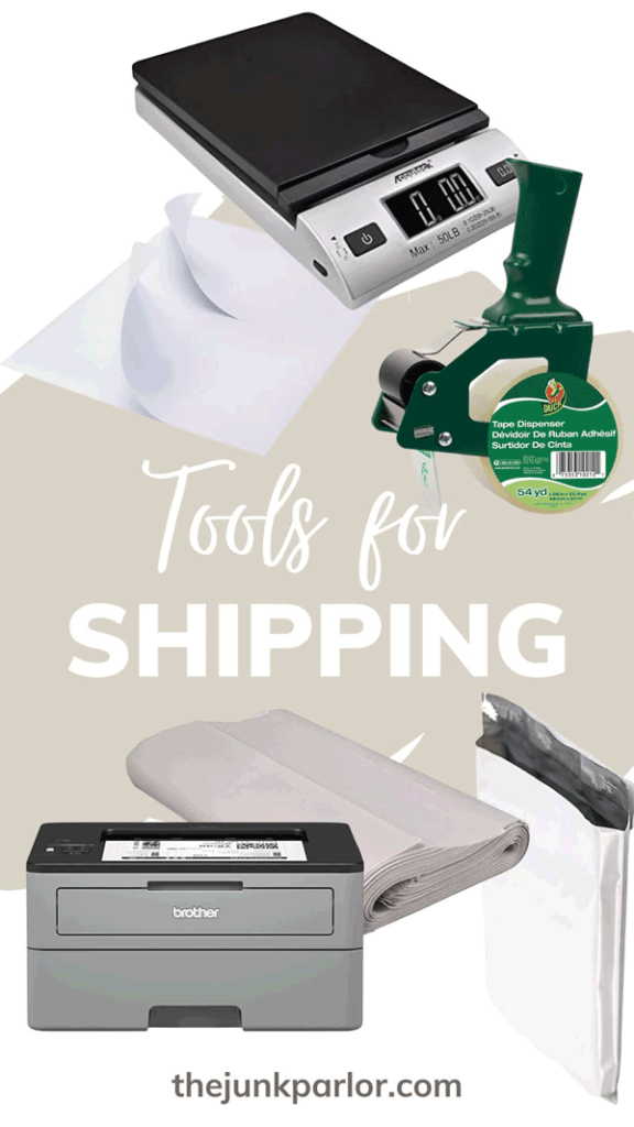 Amazon links to tools I use for shipping antiques.