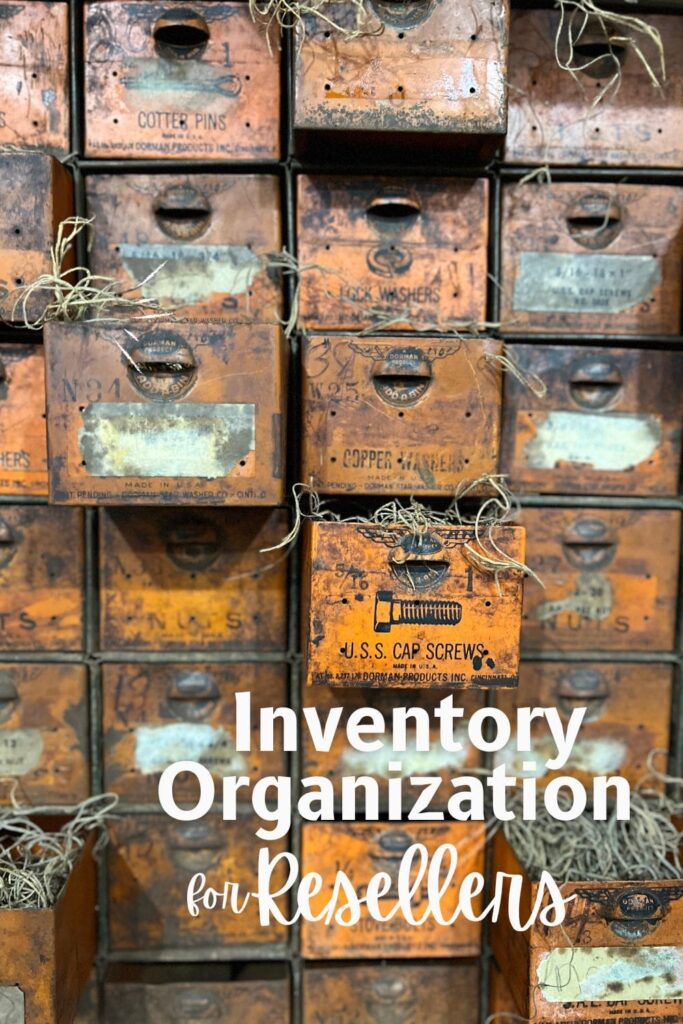 Inventory Organization for Resellers