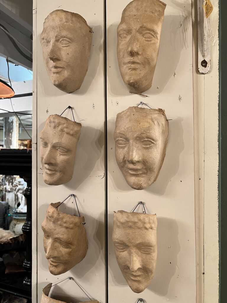 paper mache faces