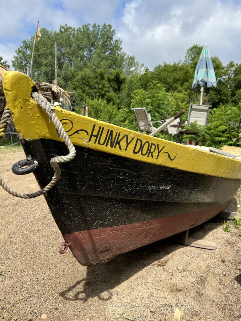 hunky dori boat at Hot Sam's