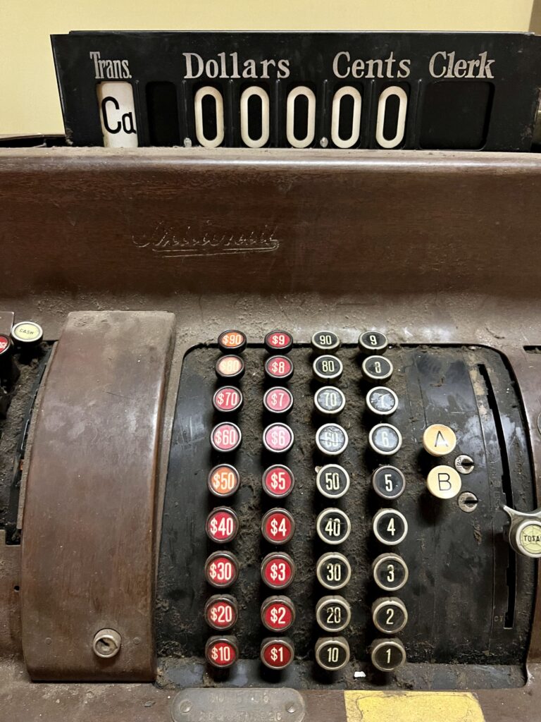 antique cash register