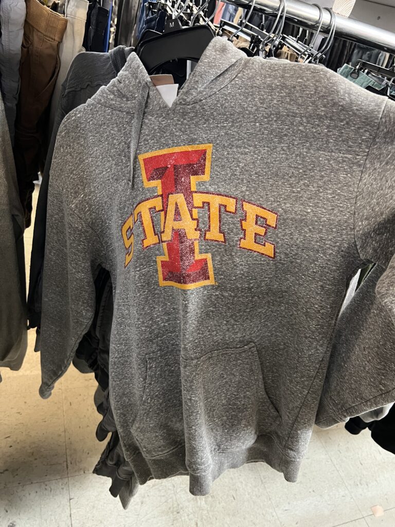 Iowa State sweatshirt