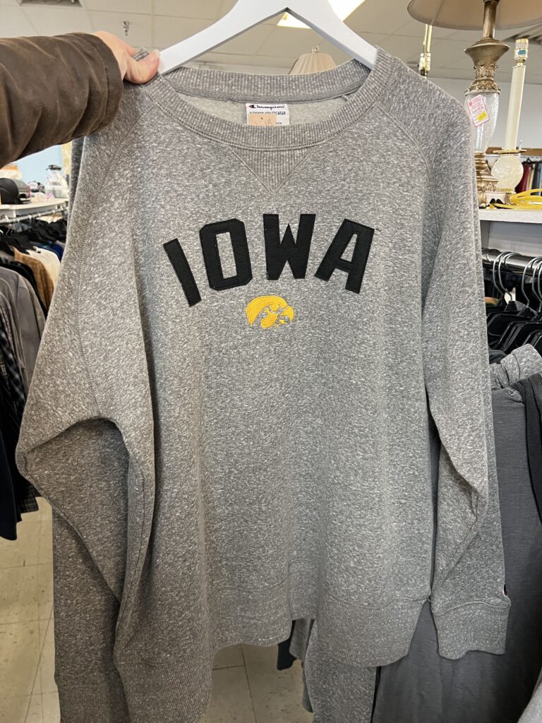 iowa sweatshirt