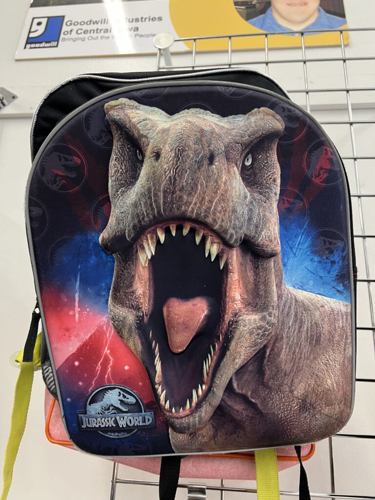 T-rex backpack