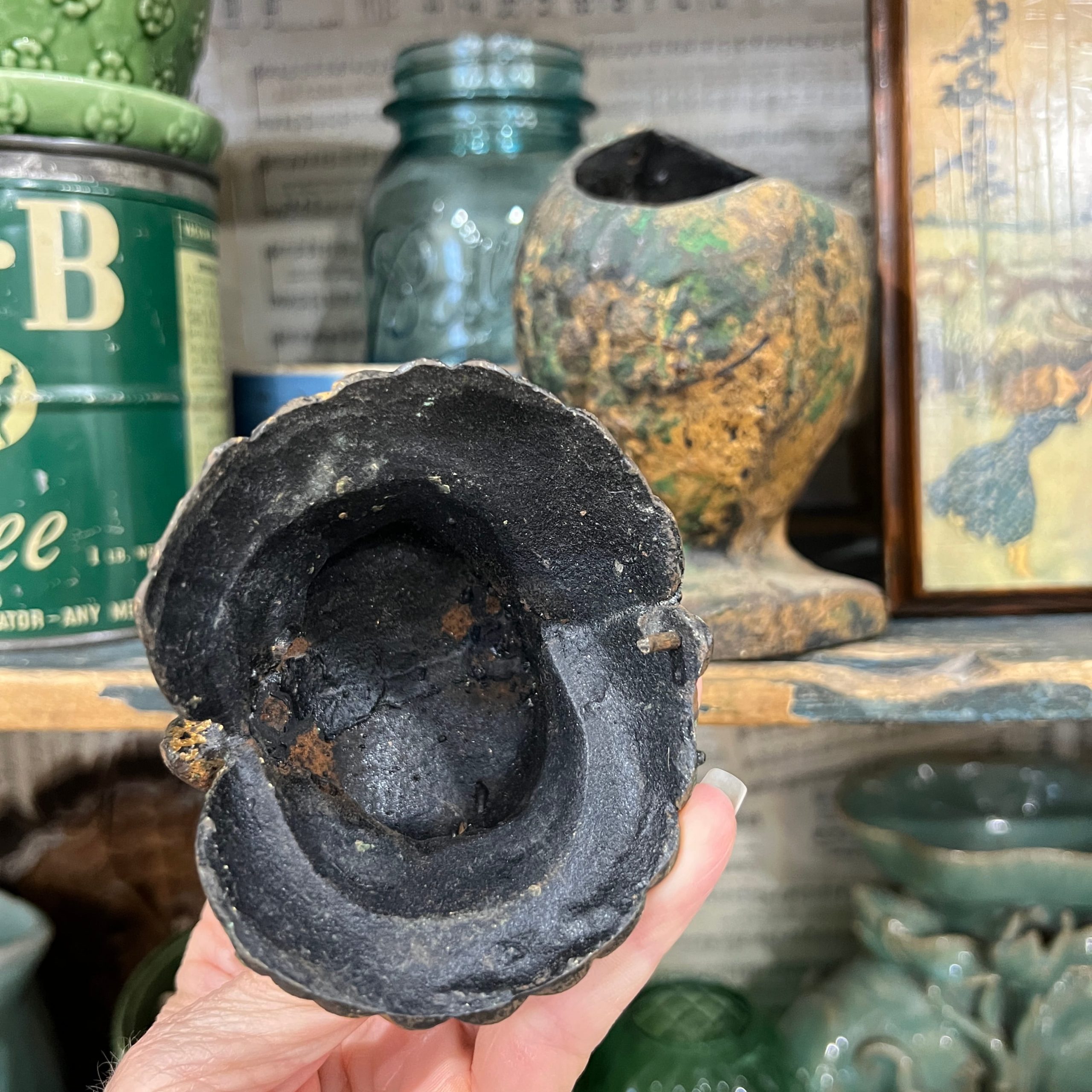 OMC Japan Cast Iron Owl Nodder - Image 6