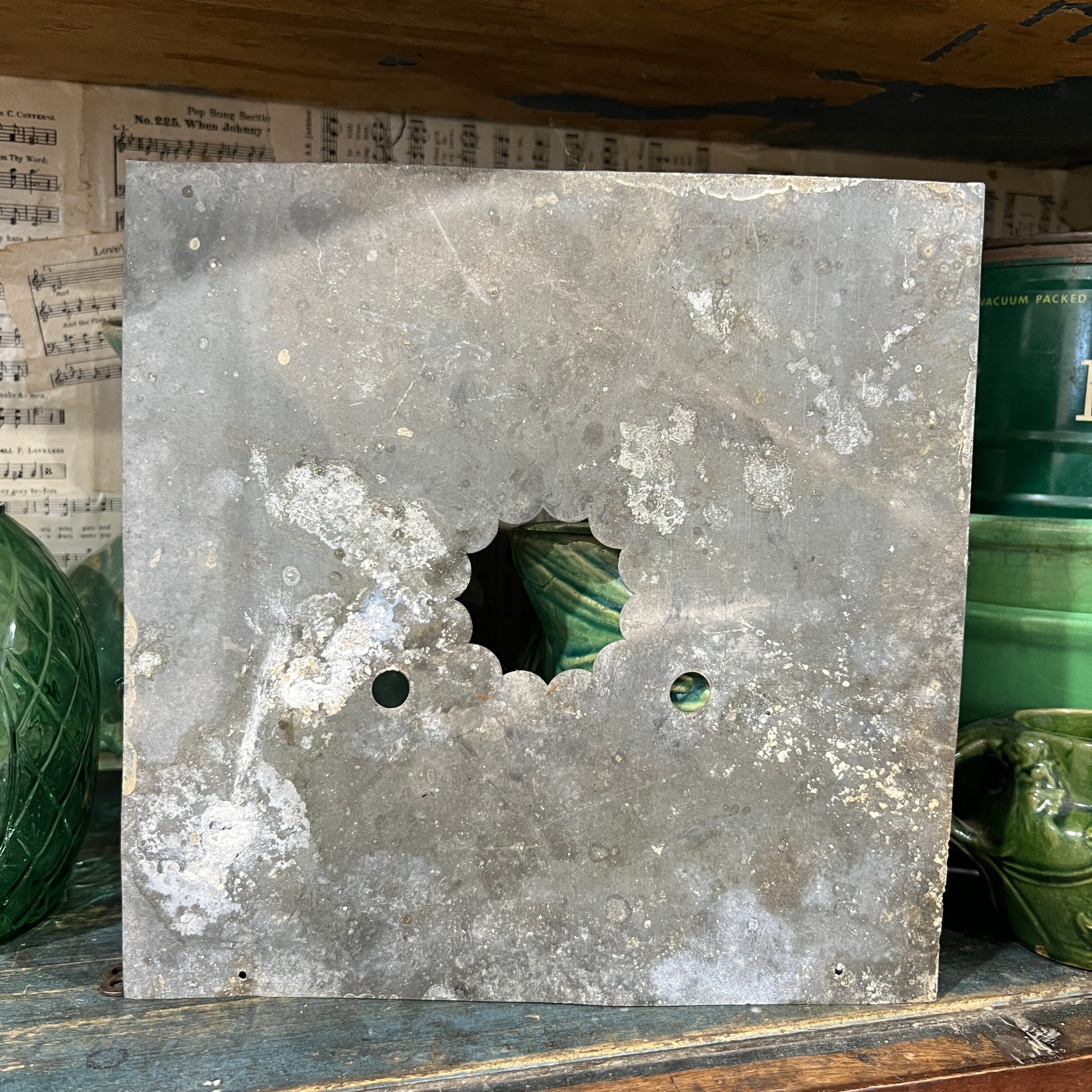 Vintage Square Clock Face - Image 2